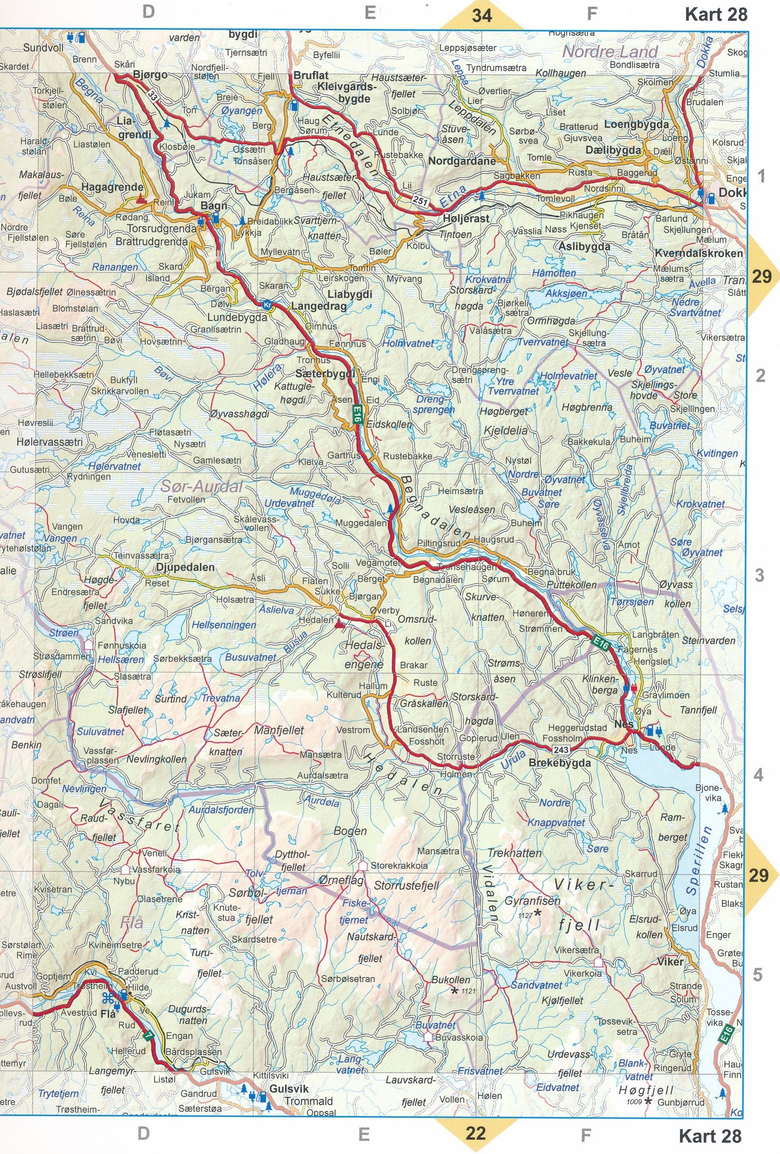Atlas routier - Norvège | Nordeca atlas Nordeca 