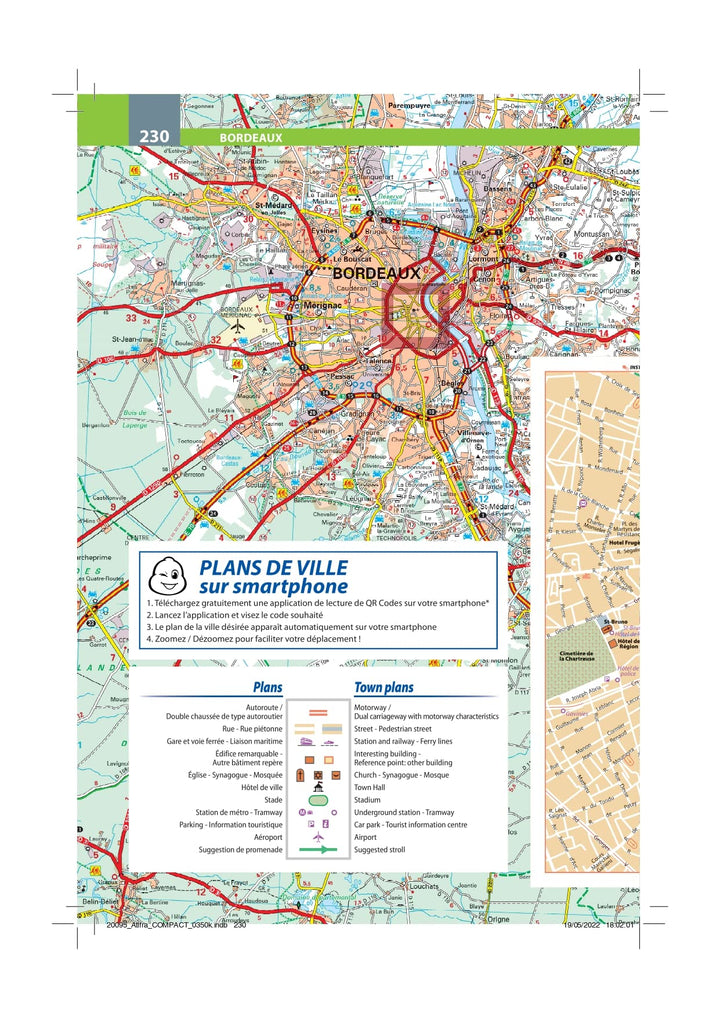 Atlas routier petit format - France (à spirales) - Édition 2023 | Michelin atlas Michelin 