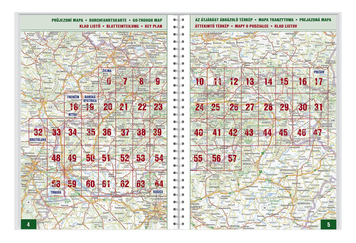 Atlas routier - République Tchèque & Slovaque | Freytag & Berndt atlas Freytag & Berndt 