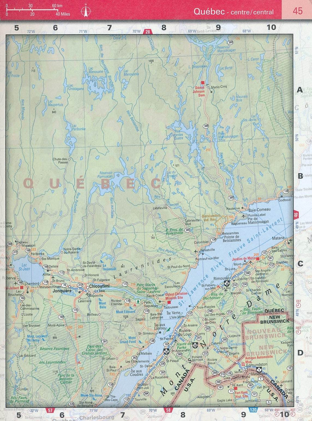 Atlas routier - USA, Canada & Mexique  | Hallwag - La Compagnie des Cartes