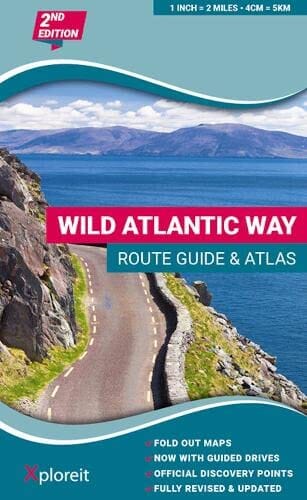 Atlas touristique - Wild Atlantic Way (Côte atlantique de l'Irlande) | Xploreit atlas Xploreit