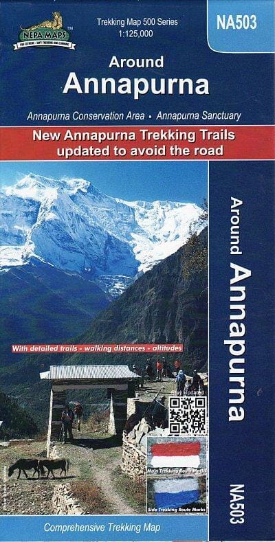 Carte de trekking - Autour de l'Annapurna (NA503) | Himalayan MapHouse carte de randonnée Himalayan MapHouse Default Title