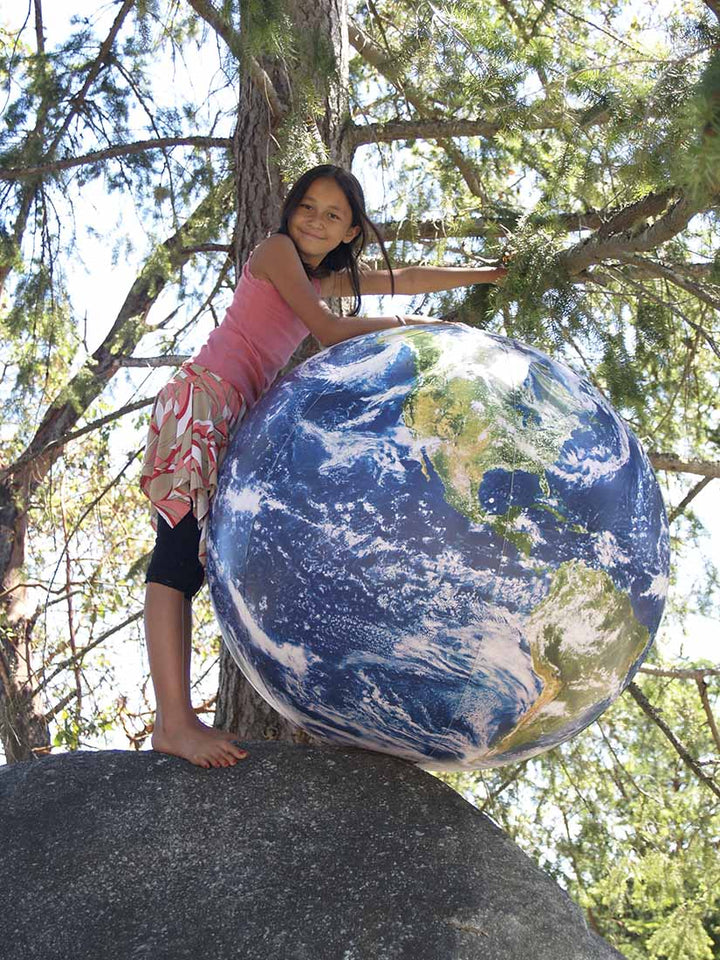 Ballon gonflable de 1 m - Terre vue de l'espace | Earthball globe Earthball 