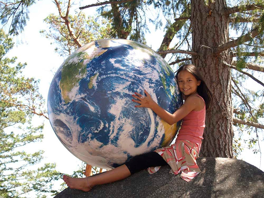 Ballon gonflable de 1 m - Terre vue de l'espace | Earthball globe Earthball 