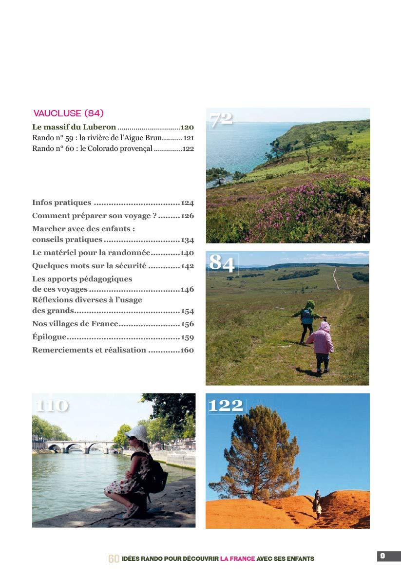 Beau livre - 60 Idées rando pour découvrir la France avec ses enfants | Chamina beau livre Chamina 