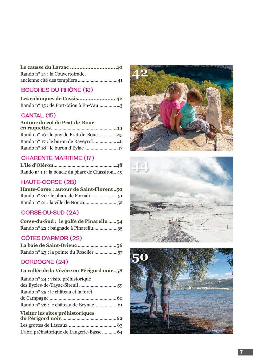 Beau livre - 60 Idées rando pour découvrir la France avec ses enfants | Chamina beau livre Chamina 