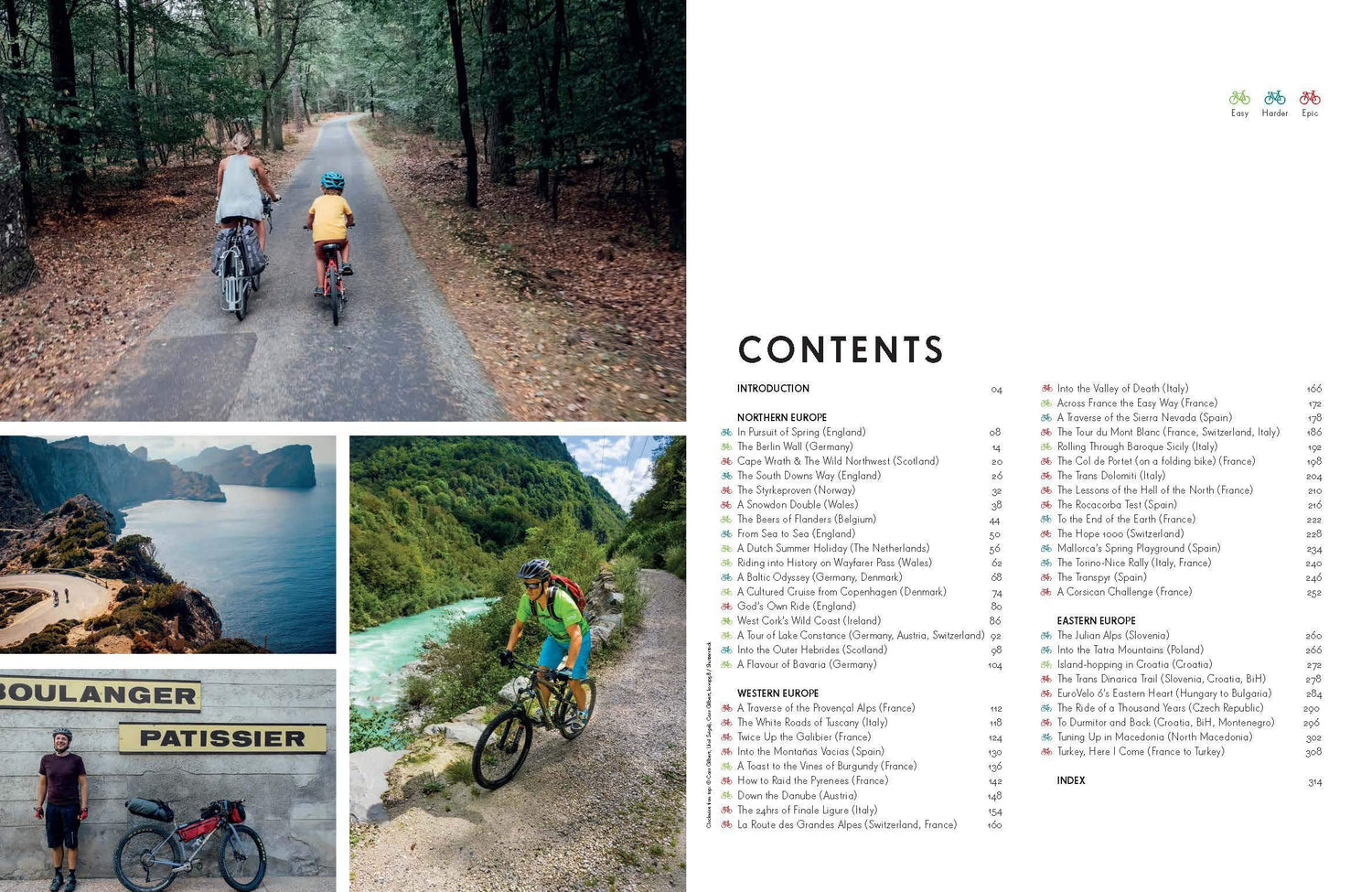 Beau livre (en anglais) - Epic bike rides of Europe | Lonely Planet beau livre Lonely Planet EN