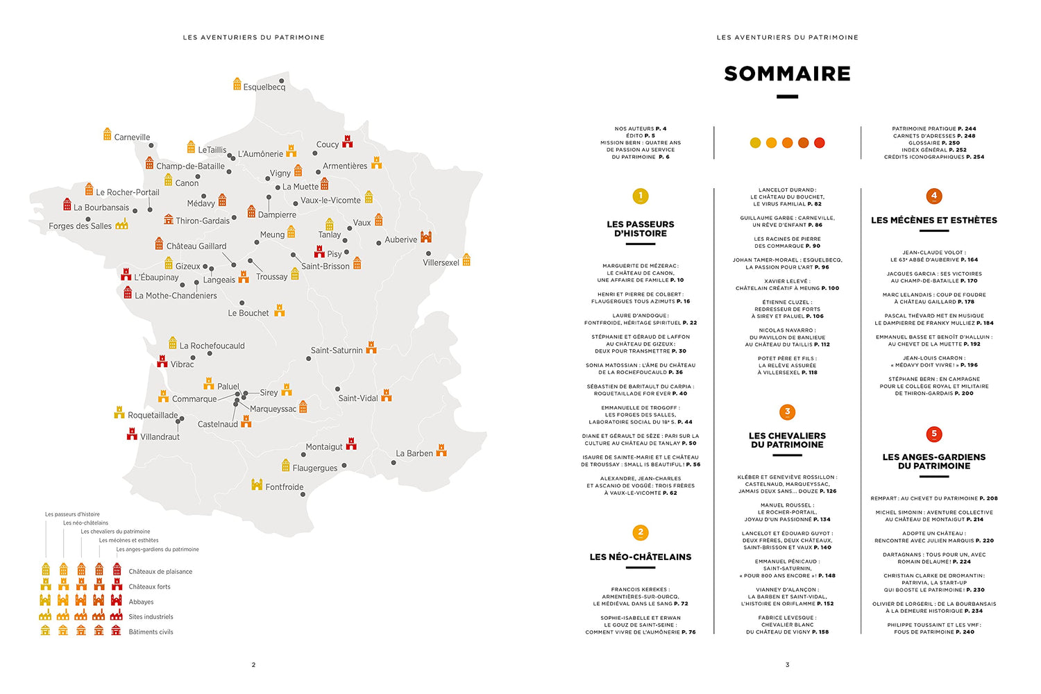 Beau livre - Les Aventuriers du Patrimoine | Michelin beau livre Michelin