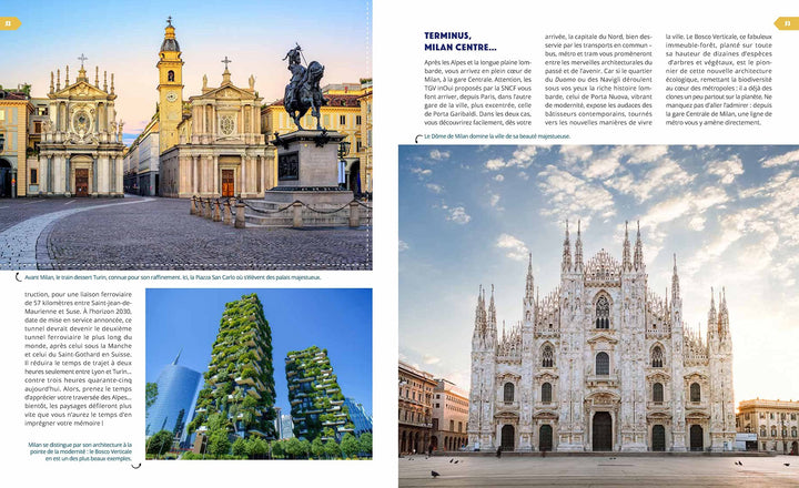 Beau livre - Les plus beaux voyages en train à travers l'Europe | Larousse beau livre Dilibel 