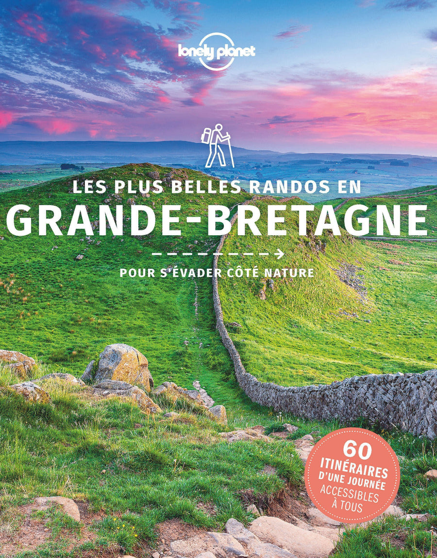 Beau livre - Les plus belles randos en Grande-Bretagne - Édition 2021 | Lonely Planet beau livre Lonely Planet 