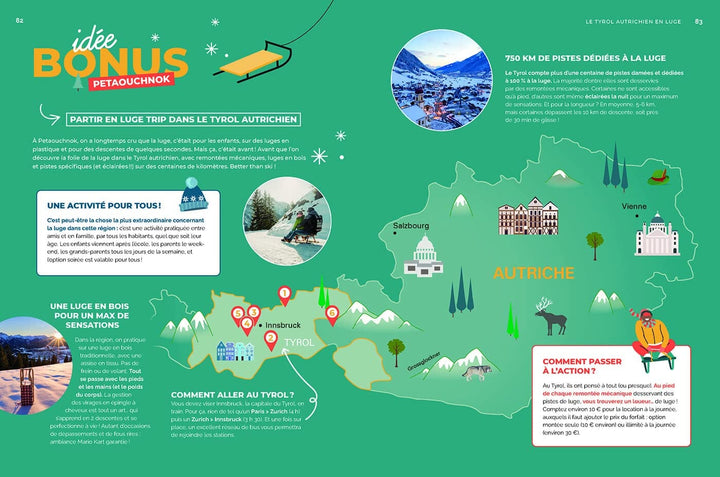 Beau livre - Les voyages extraordinaires de Petaouchnok en Europe : Explorez l'Europe à pied, à vélo, en kayak | Hachette beau livre Hachette 