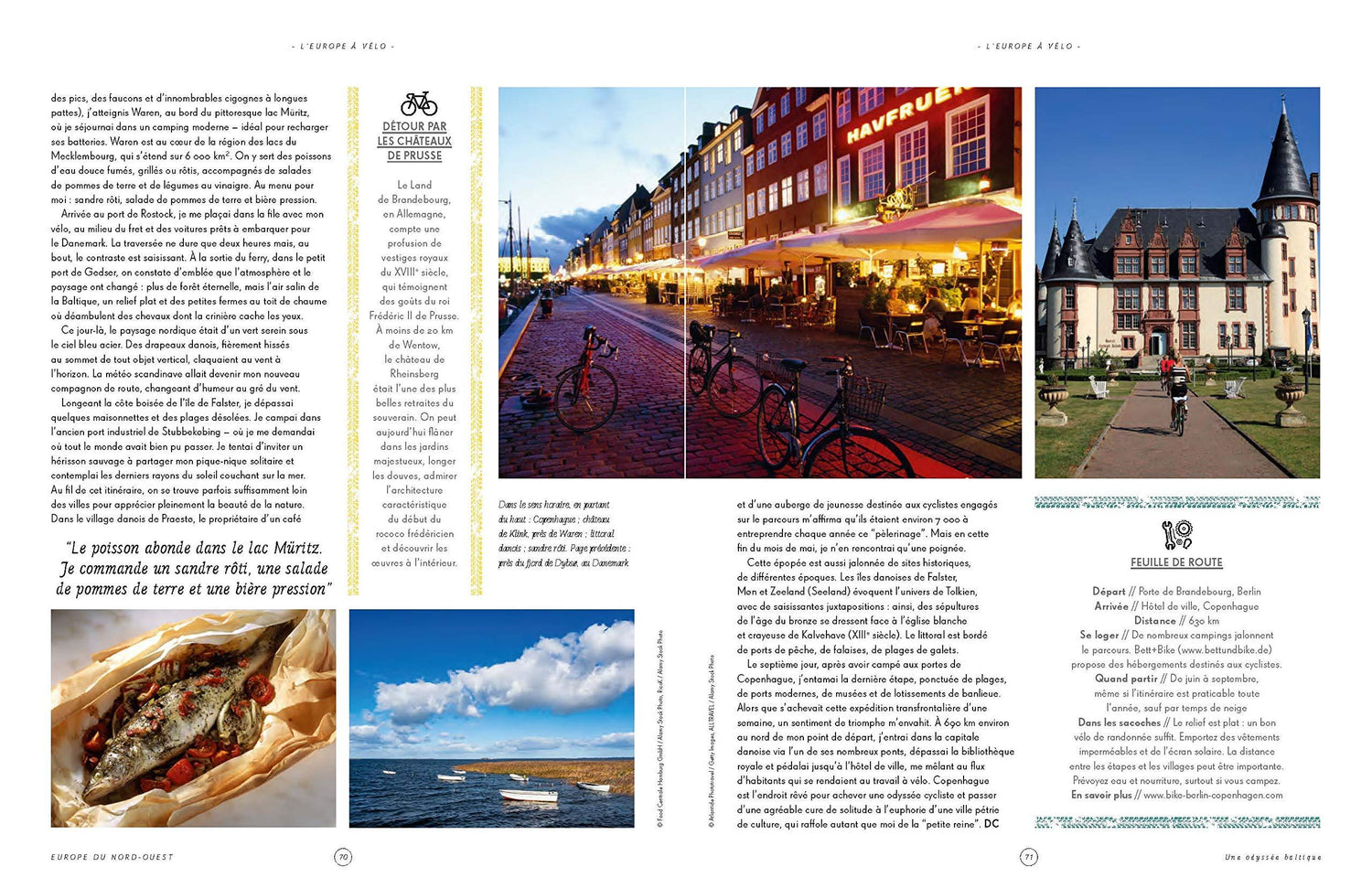 Beau livre - L'Europe à vélo | Lonely Planet beau livre Lonely Planet 