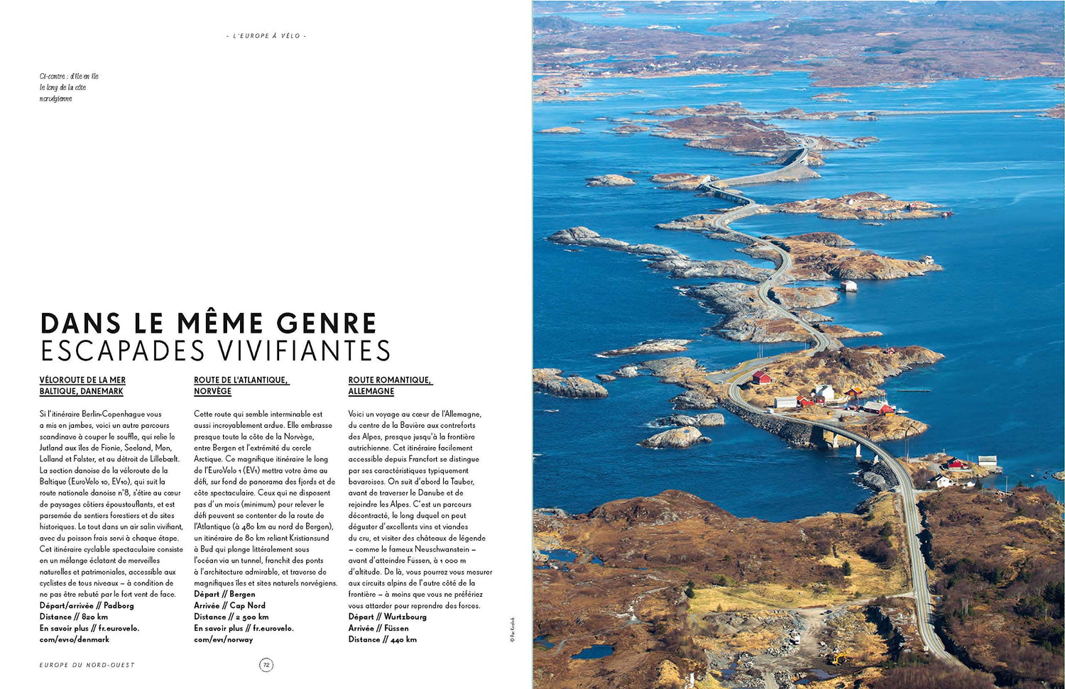 Beau livre - L'Europe à vélo | Lonely Planet beau livre Lonely Planet 