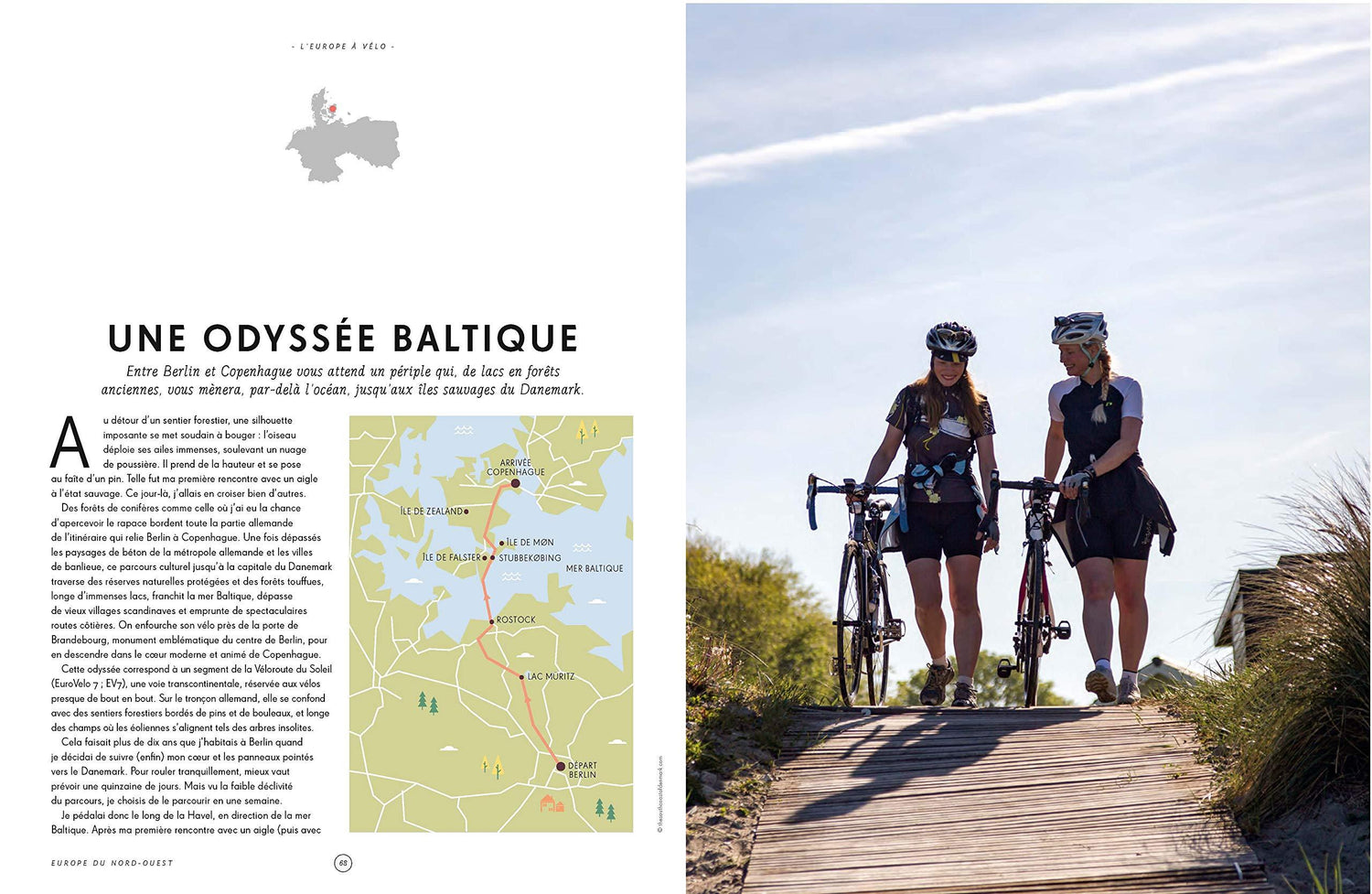 Beau livre - L'Europe à vélo | Lonely Planet beau livre Lonely Planet 