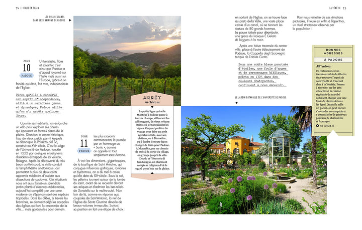 Beau livre - L'Italie en train | Hachette beau livre Hachette 