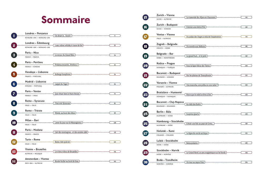 Beau livre - Trains de nuit : 30 trajets inoubliables (Europe) | Gallimard beau livre Gallimard 