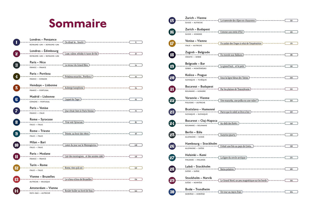 Beau livre - Trains de nuit : 30 trajets inoubliables (Europe) | Gallimard beau livre Gallimard 
