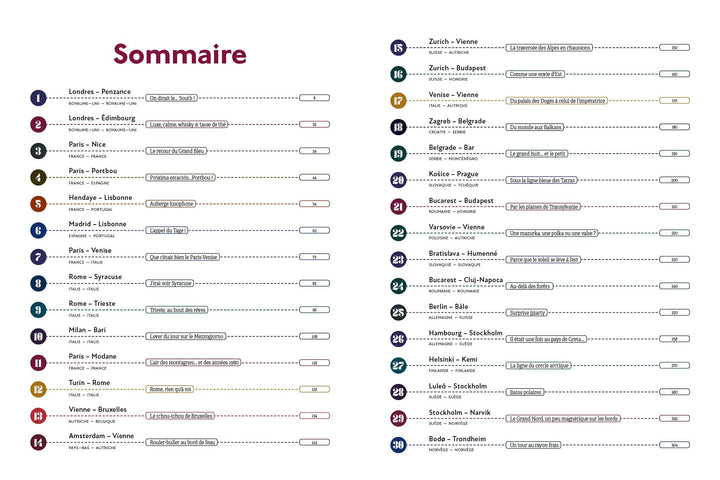 Beau livre - Trains de nuit : 30 trajets inoubliables (Europe) | Gallimard beau livre Gallimard 