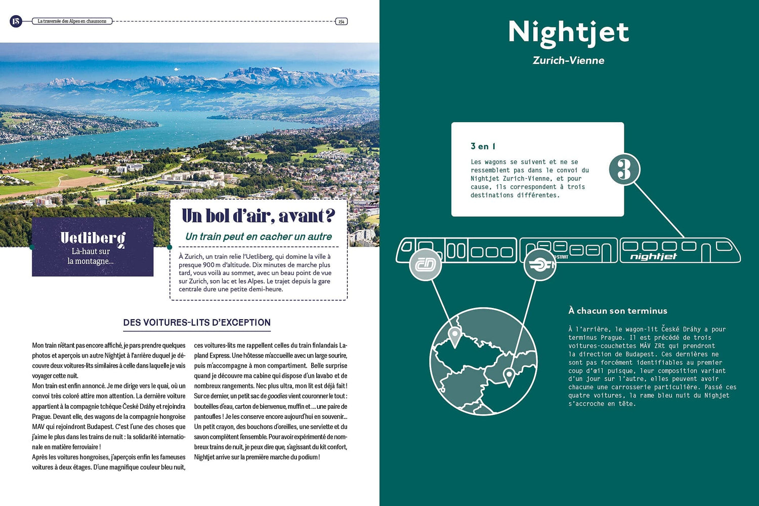 Beau livre - Trains de nuit : 30 trajets inoubliables (Europe) | Gallimard beau livre Gallimard 