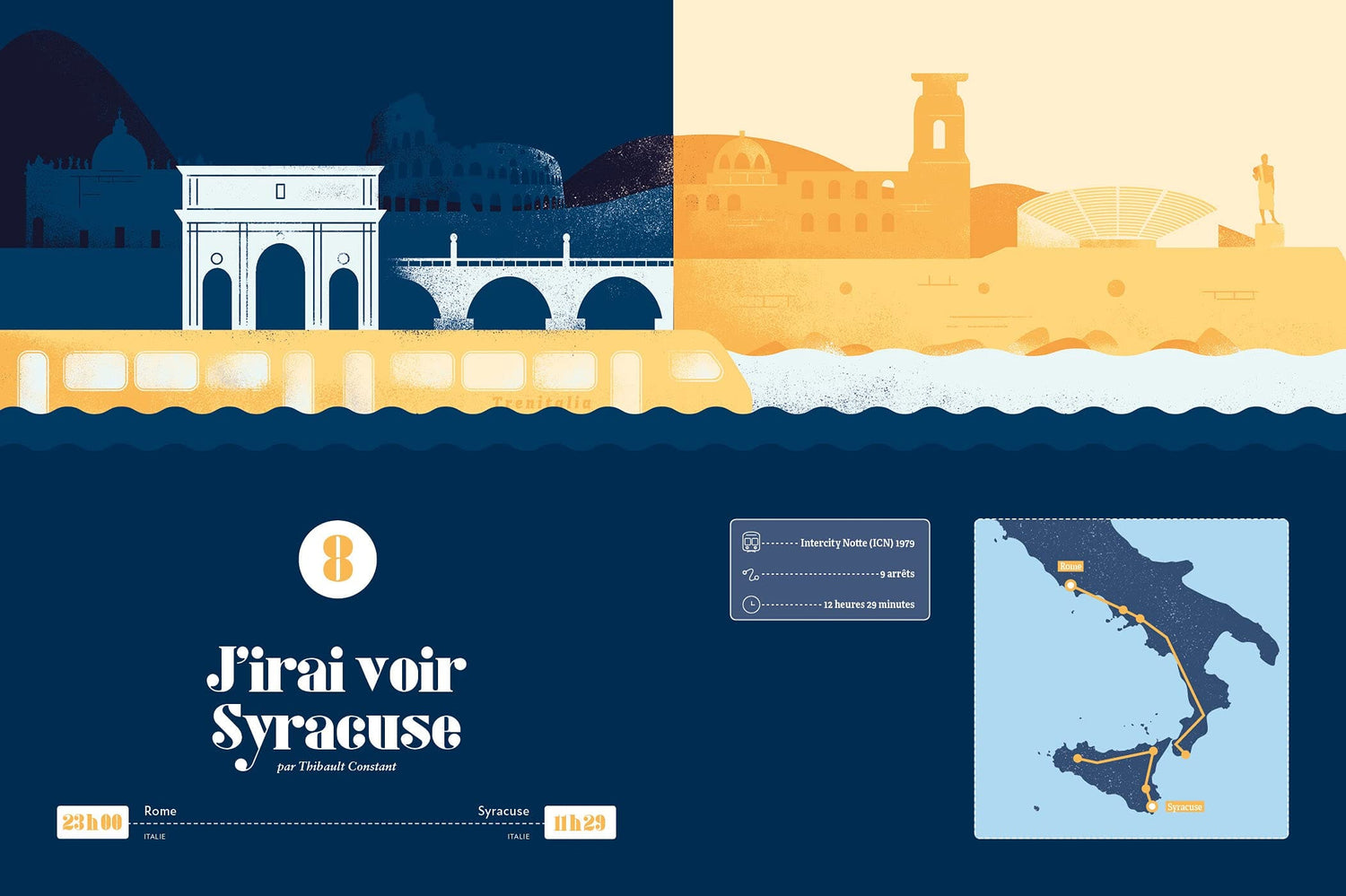 Beau livre - Trains de nuit : 30 trajets inoubliables (Europe) | Gallimard beau livre Gallimard 