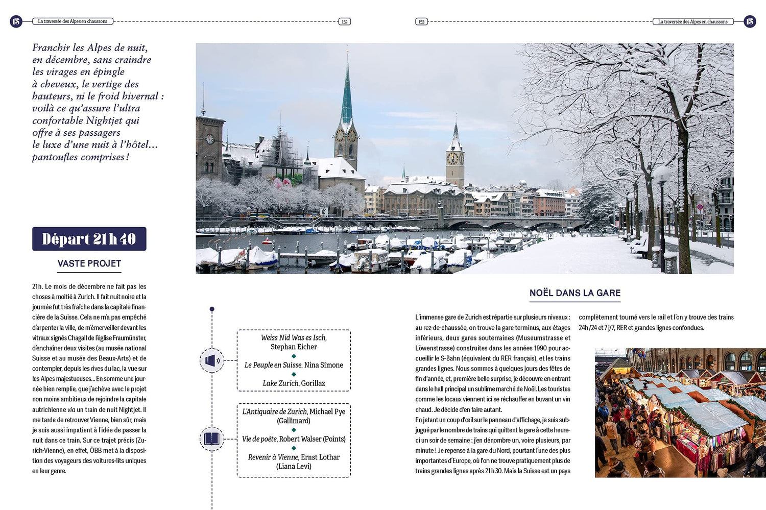 Beau livre - Trains de nuit : 30 trajets inoubliables (Europe) | Gallimard beau livre Gallimard 