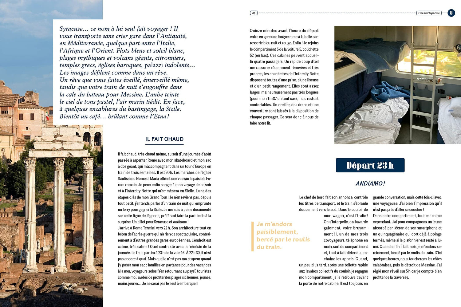 Beau livre - Trains de nuit : 30 trajets inoubliables (Europe) | Gallimard beau livre Gallimard 