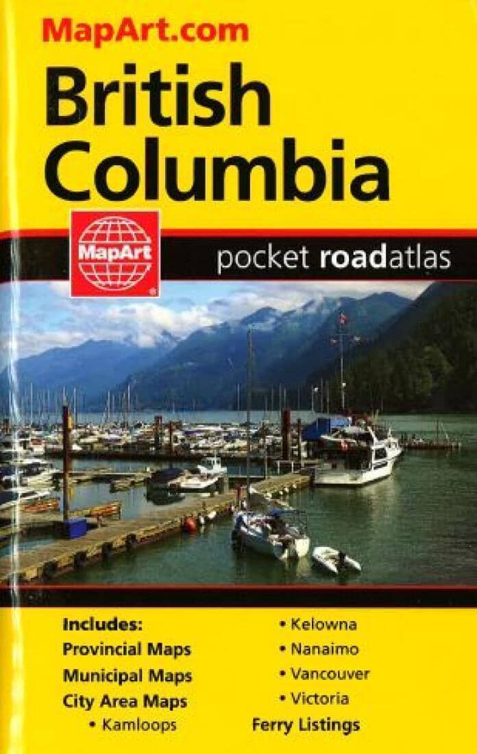 British Columbia Pocket Road Atlas | Canadian Cartographics Corporation atlas Canadian Cartographics Corporation