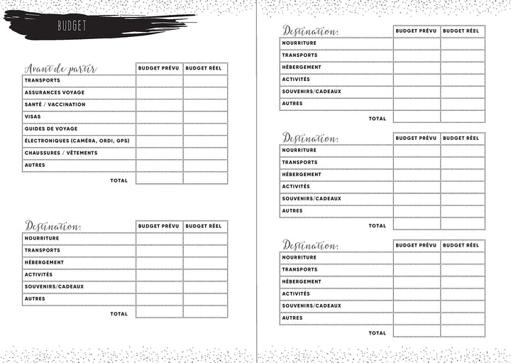 Carnet d'Aventures accessoire de voyage Aventura 