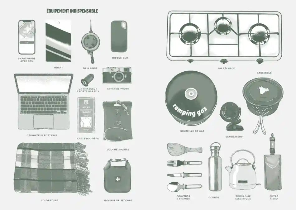 Carnet de vanlife | Aventura carnet de voyage Aventura