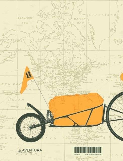 Carnet de voyageur à vélo accessoire de voyage Aventura 