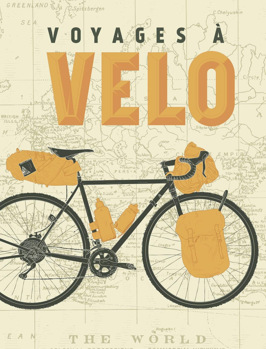 Carnet de voyageur à vélo accessoire de voyage Aventura 