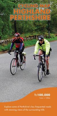 Carte cycliste - Highland Perthshire | Harvey Maps - Cycling maps carte cycliste Harvey Maps