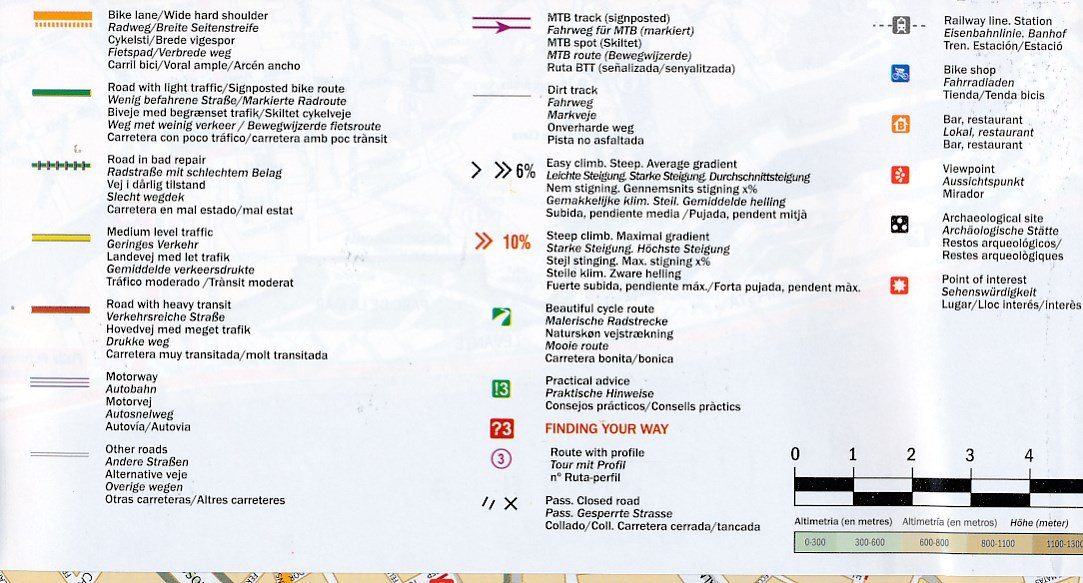 Carte cycliste - Majorque | Alpina carte cycliste Editorial Alpina