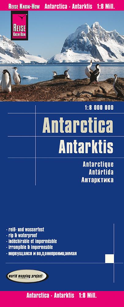 Carte de Antarctique | Reise Know How carte pliée Reise Know-How 