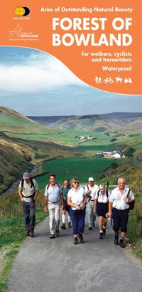 Carte de plein-air - Forest of Bowland | Harvey Maps carte de randonnée Harvey Maps