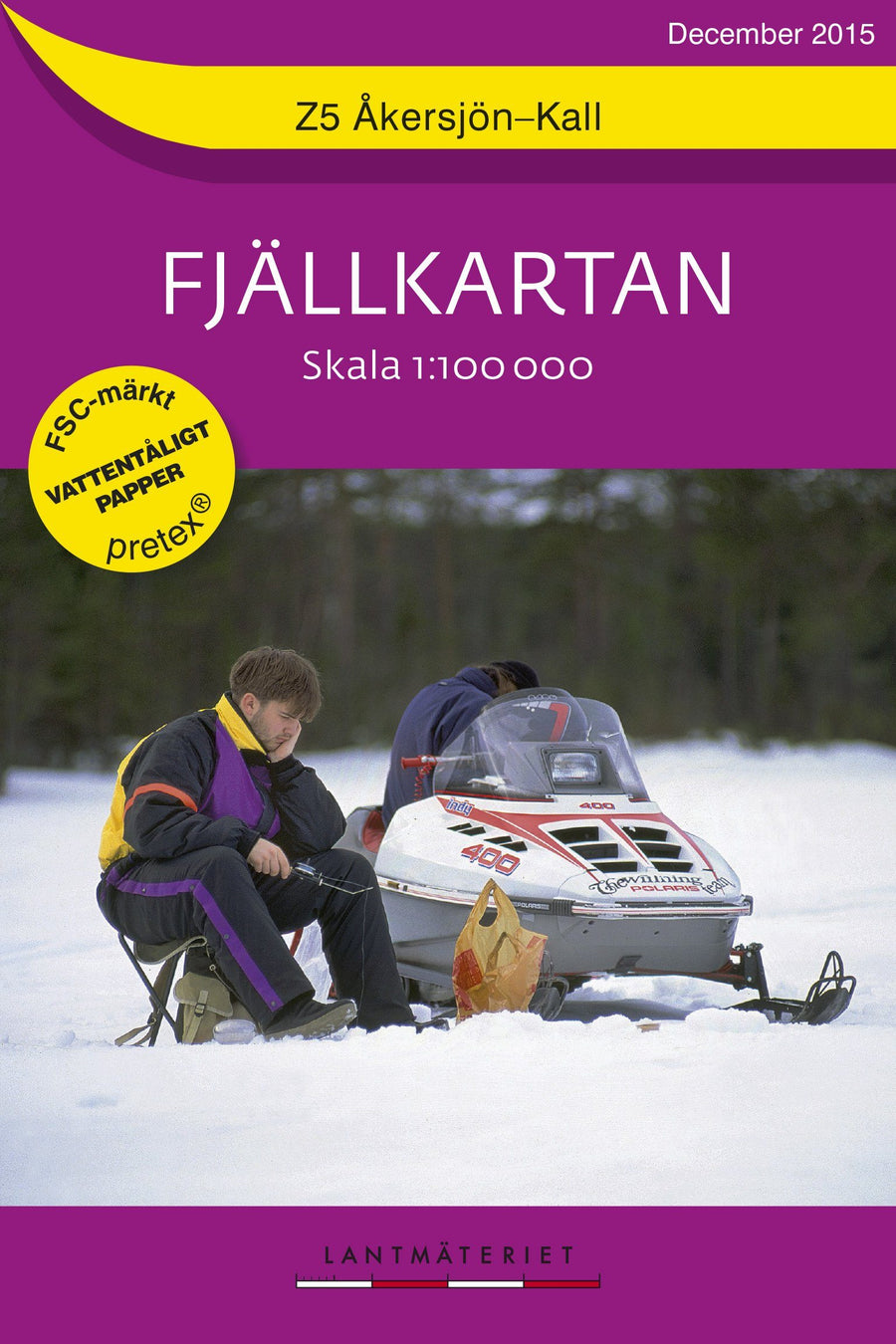 Carte de plein air n° SE.F.Z05 - Akersjön, Kall (Suède) | Norstedts - Fjällkartan carte pliée Norstedts 