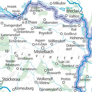 Carte de plein air n° WK.19 - Région du Vin Est FMS (Autriche) | Kümmerly & Frey carte de randonnée Kümmerly & Frey