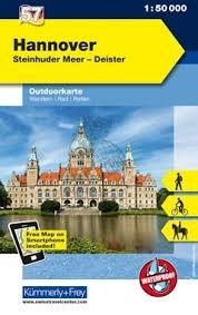 Carte de plein air n° WK.57 - Hannover FMS (Allemagne) | Kümmerly & Frey carte pliée Kümmerly & Frey 