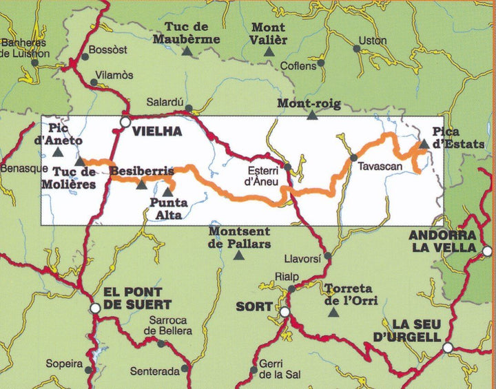 Carte de randonnée - 3mils.cat - + guide (Catalogne) | Alpina carte pliée Editorial Alpina 