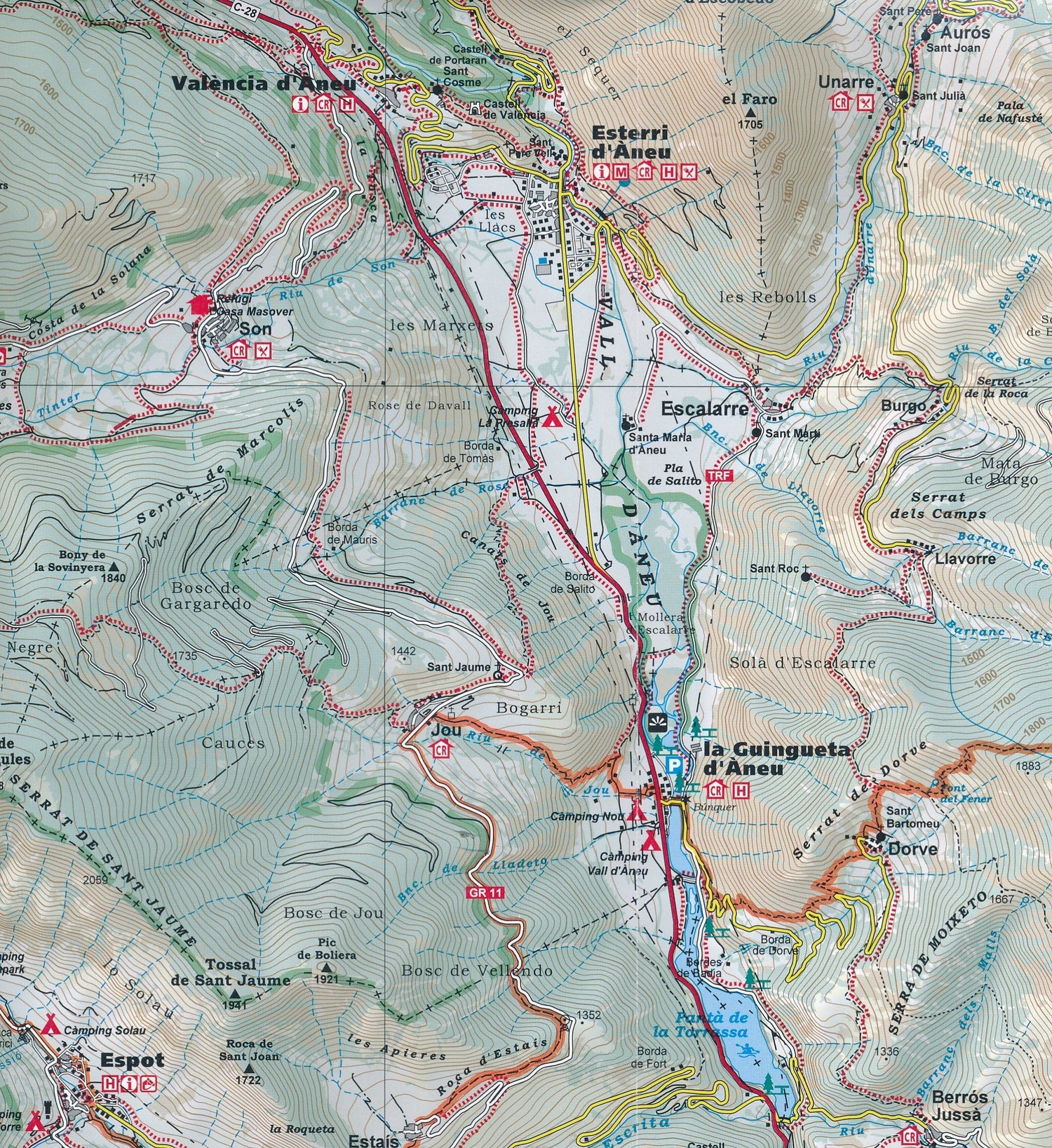 Carte de randonnée - 3mils.cat - + guide (Catalogne) | Alpina carte de randonnée Editorial Alpina