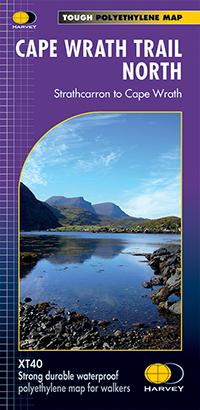 Carte de randonnée - Cape Wrath Trail Nord XT40 | Harvey Maps - National Trail maps carte pliée Harvey Maps 