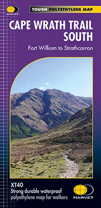 Carte de randonnée - Cape Wrath Trail Sud XT40 | Harvey Maps - National Trail maps carte pliée Harvey Maps 