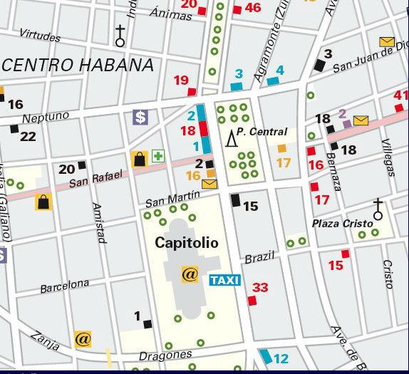 Carte de randonnée et d'escalade - Turquino Pico + Havanna/Santiago/Bayamo (Cuba) | Climbing Map carte de randonnée Climbing Map