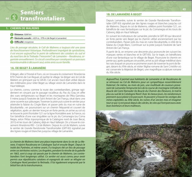 Carte de randonnée & Guide - Les Pyrénées de l’Alta Garrotxa, des Salines et du Vallespir (Pyrénées catalanes) | Alpina carte de randonnée Editorial Alpina