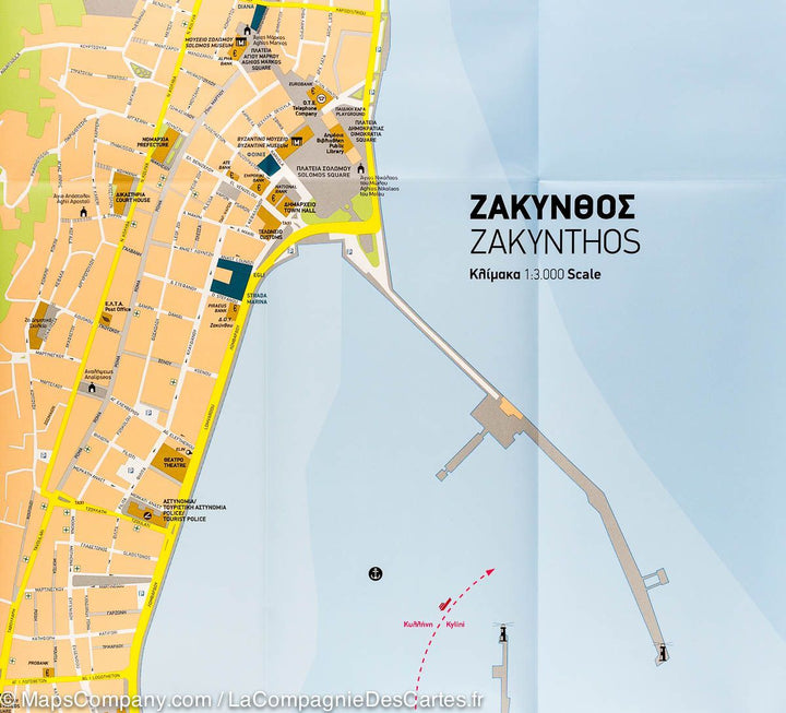 Carte de randonnée - Ile Zakynthos (Grèce) | Terrain Cartography carte pliée Terrain Cartography 