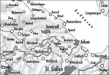 Carte de randonnée imperméable n° 217T - Arbon (Suisse) | Swisstopo - Excursions au 1/50 000 carte de randonnée Swisstopo