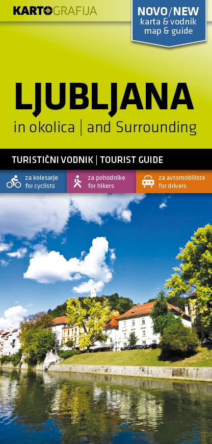 Carte de randonnée - Ljubljana & environs (Slovénie) | Kartografija carte de randonnée Kartografija Default Title