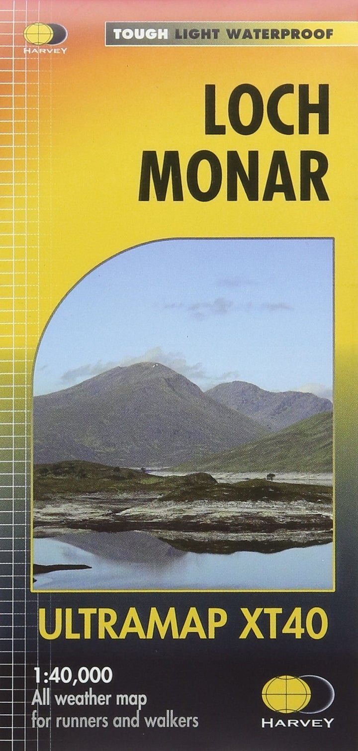 Carte de randonnée - Loch Monar XT40 | Harvey Maps - Ultramap carte pliée Harvey Maps 
