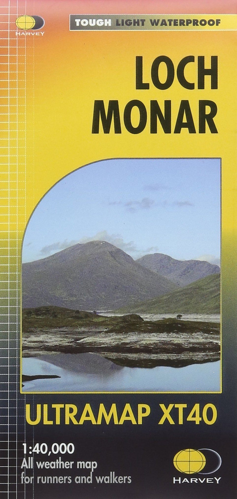 Carte de randonnée - Loch Monar XT40 | Harvey Maps - Ultramap carte pliée Harvey Maps 