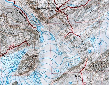 Carte de randonnée - Massif de Venediger (Autriche) n° 36 | Alpenverein carte pliée Alpenverein 